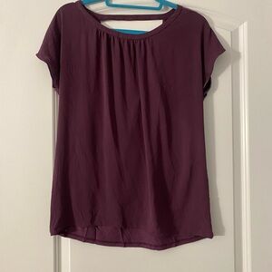 LOFT Plum Blouse